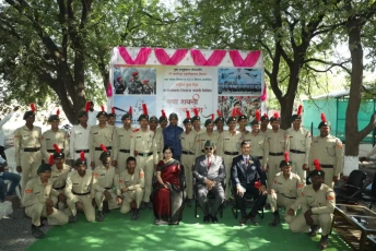 एन सी सी युवा शक्ती युवा जोश